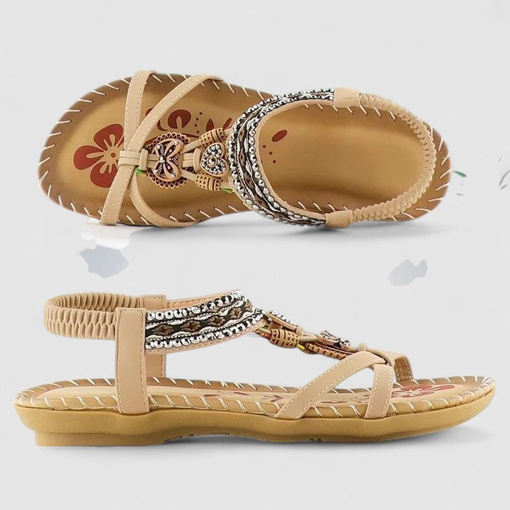 Open Toe Embellished Sandals for Women