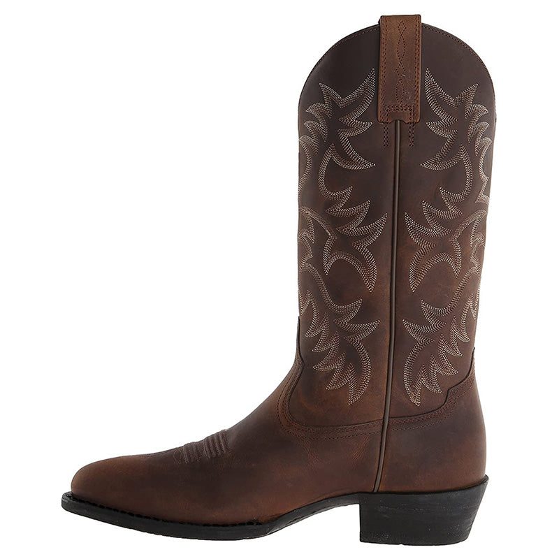 Western Leather Cowboy Boots for Women - View 9