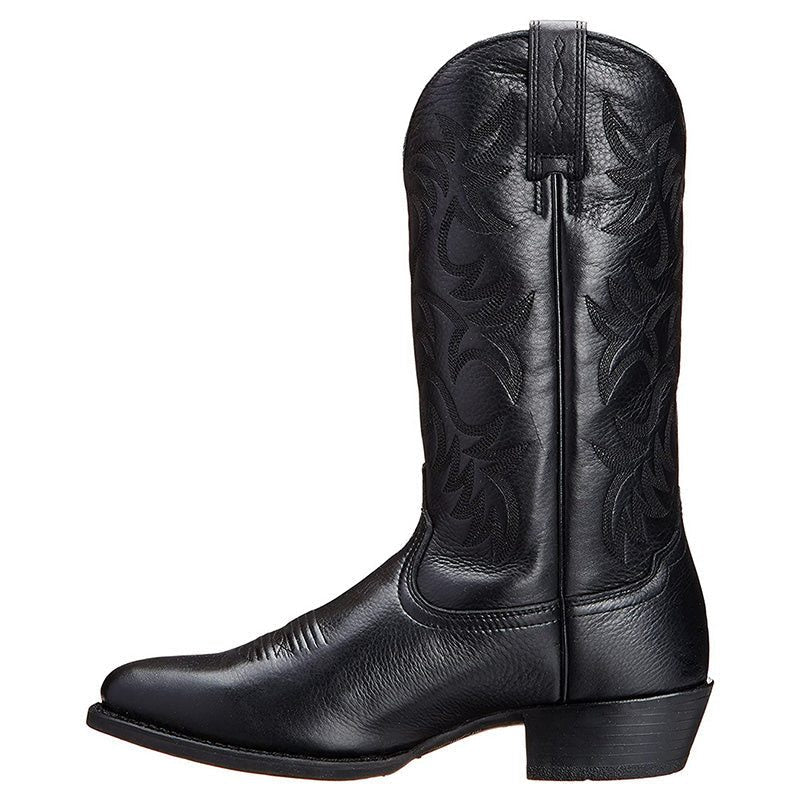 Western Leather Cowboy Boots for Women - View 3