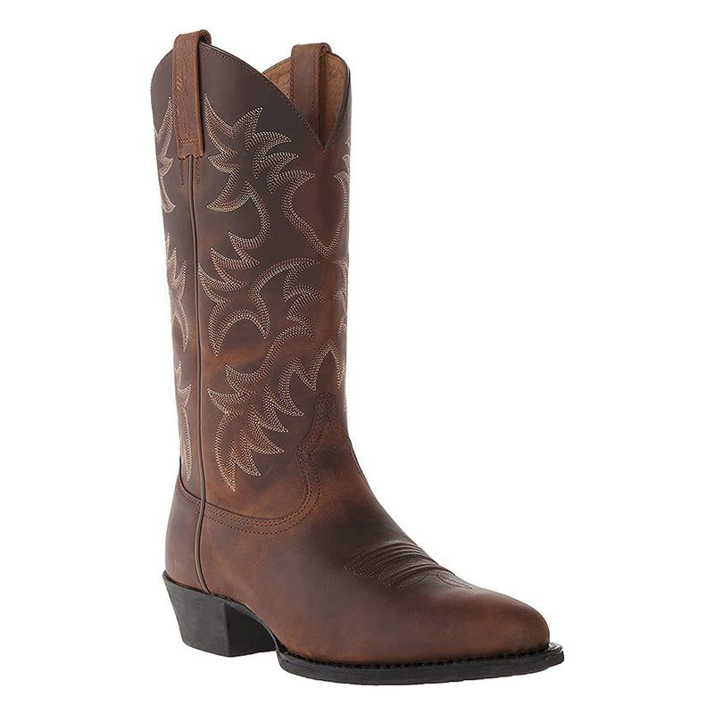 Western Leather Cowboy Boots for Women - View 5