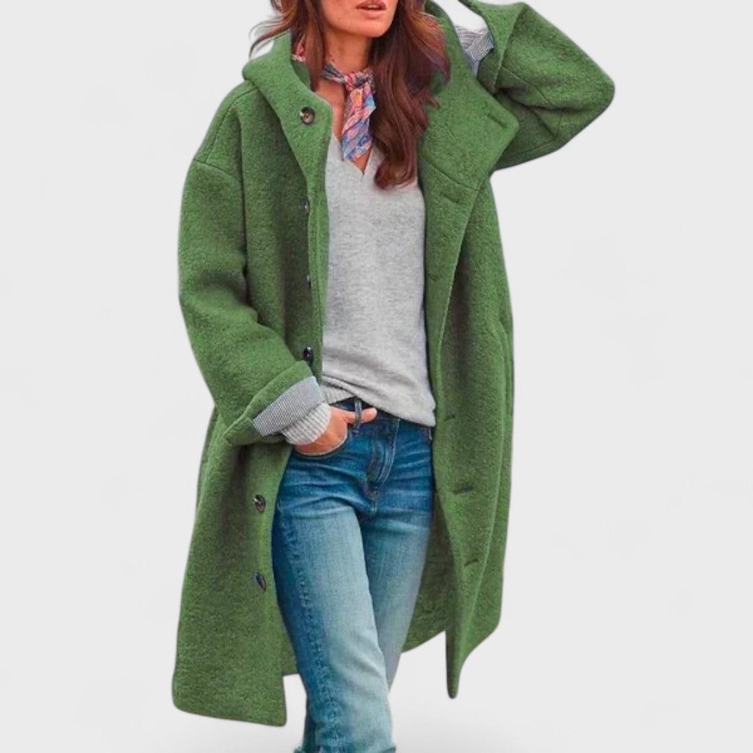 Wool Oversized Coat for Women
