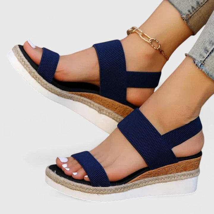 Platform Espadrille Wedge Sandals for Women